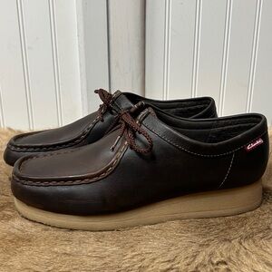 Clarks Padmora Beeswax Leather Gumsole Oxford Shoe 9